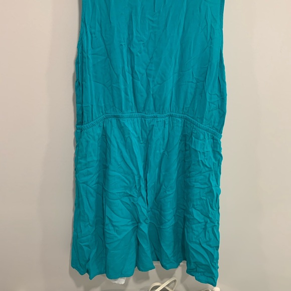 Zip-Up Blue Dress - Picture 2 of 2